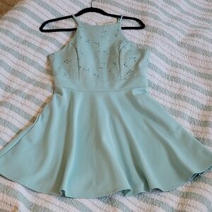 Francesca's Collections Aqua Dress
